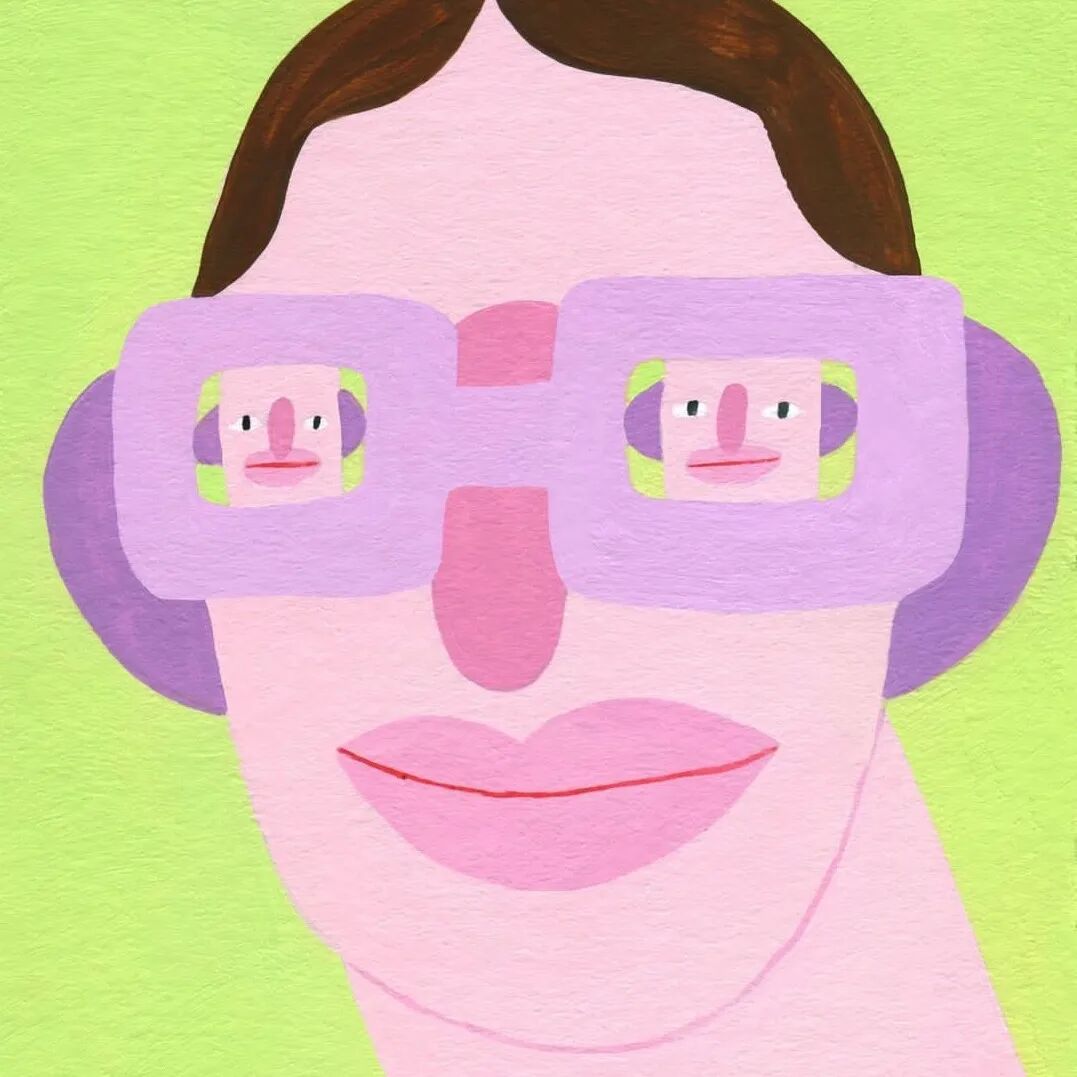 收集这些高级插画春天换新头像