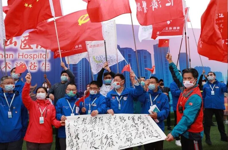 雷神山ICU的呼吸机已经闲下来了！■雷神山ICU的呼吸机已经闲下来了！