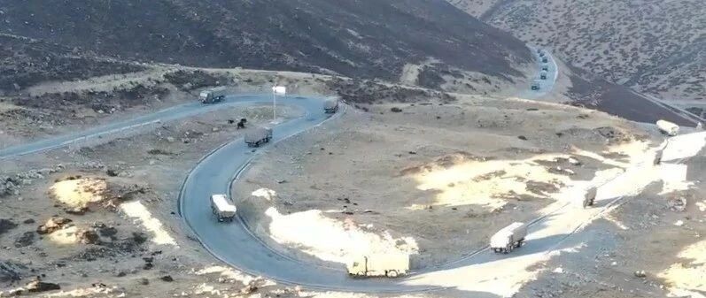 数千吨过冬物资，运抵西藏边防！