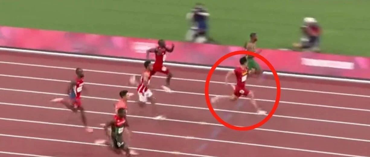 苏炳添最后转头绝了！本人4个字回应