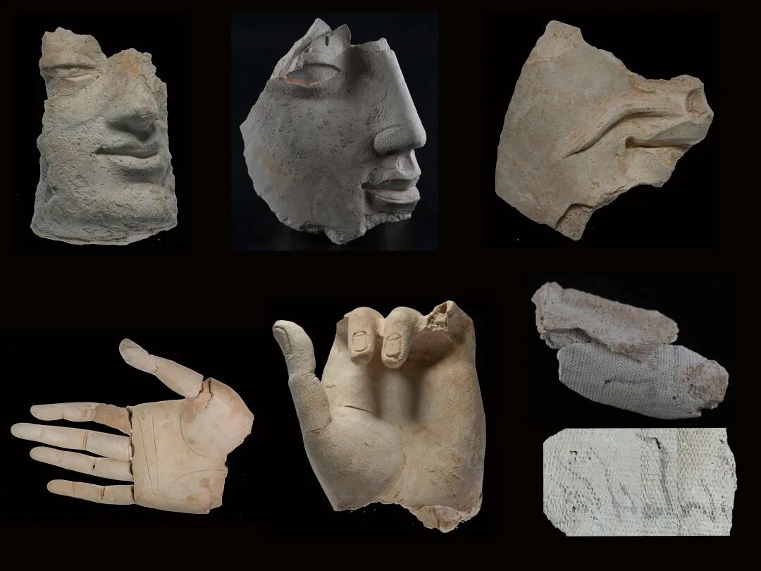 图23 出土石膏佛教造像.jpg