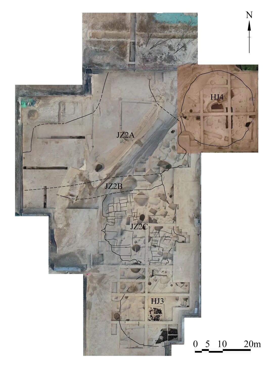 6 大型夯土建筑区平面正射影像.jpg