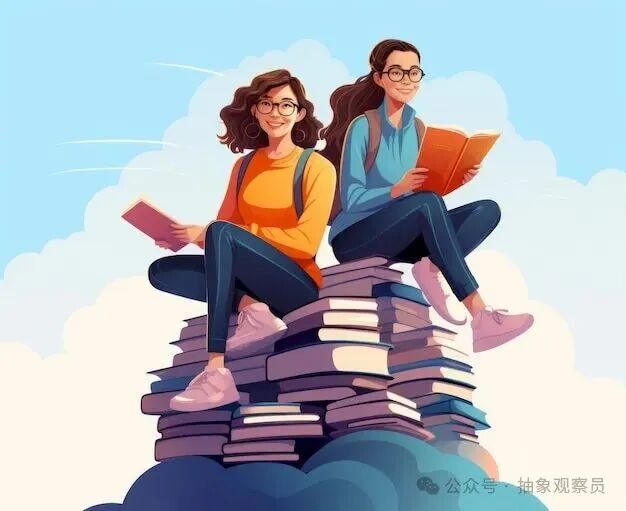 为高考加油的人群