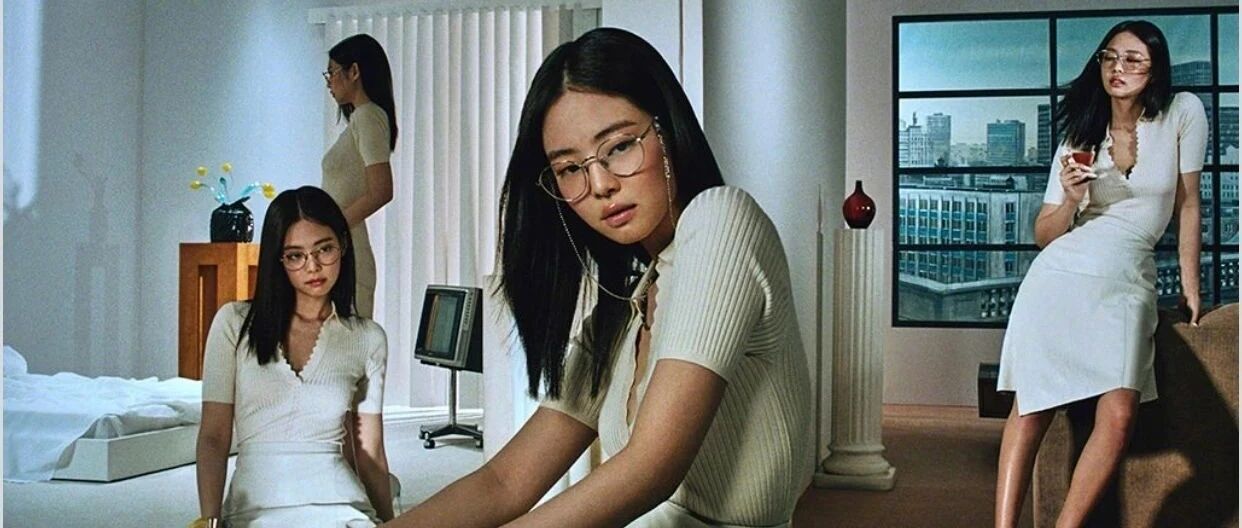 Jennie上演大尺度惹争议，事业线惹眼，这是能过审的？