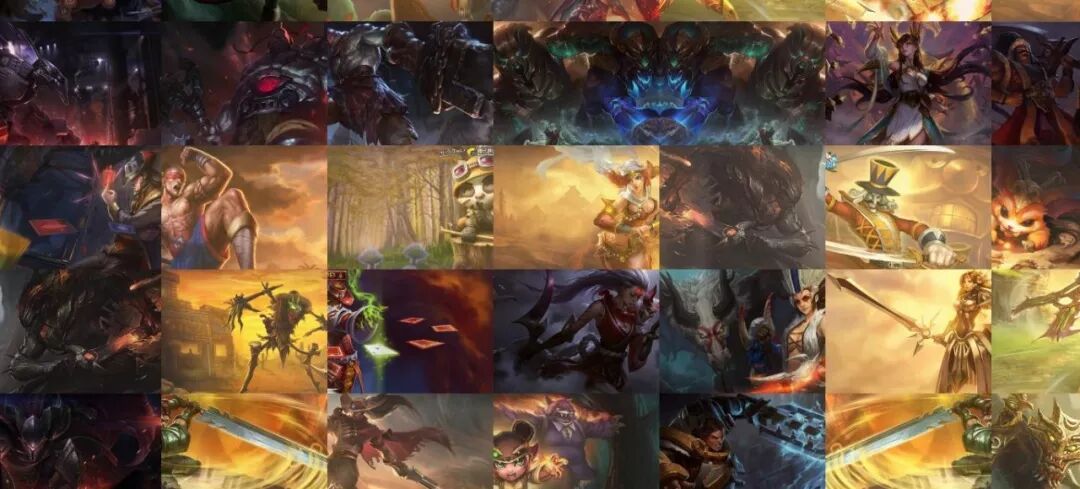 Python爬虫实战，requests模块，Python实现英雄联盟皮肤大拼图的图6