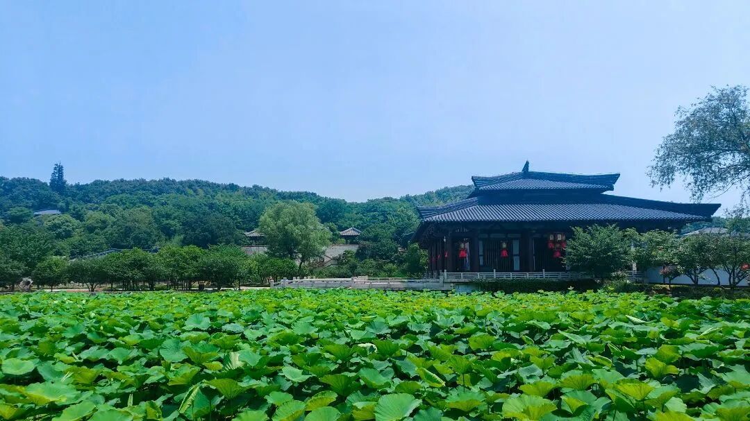 《三国演义》而兴建的大型影视文化景区,"刘备招亲","火烧赤壁","草船