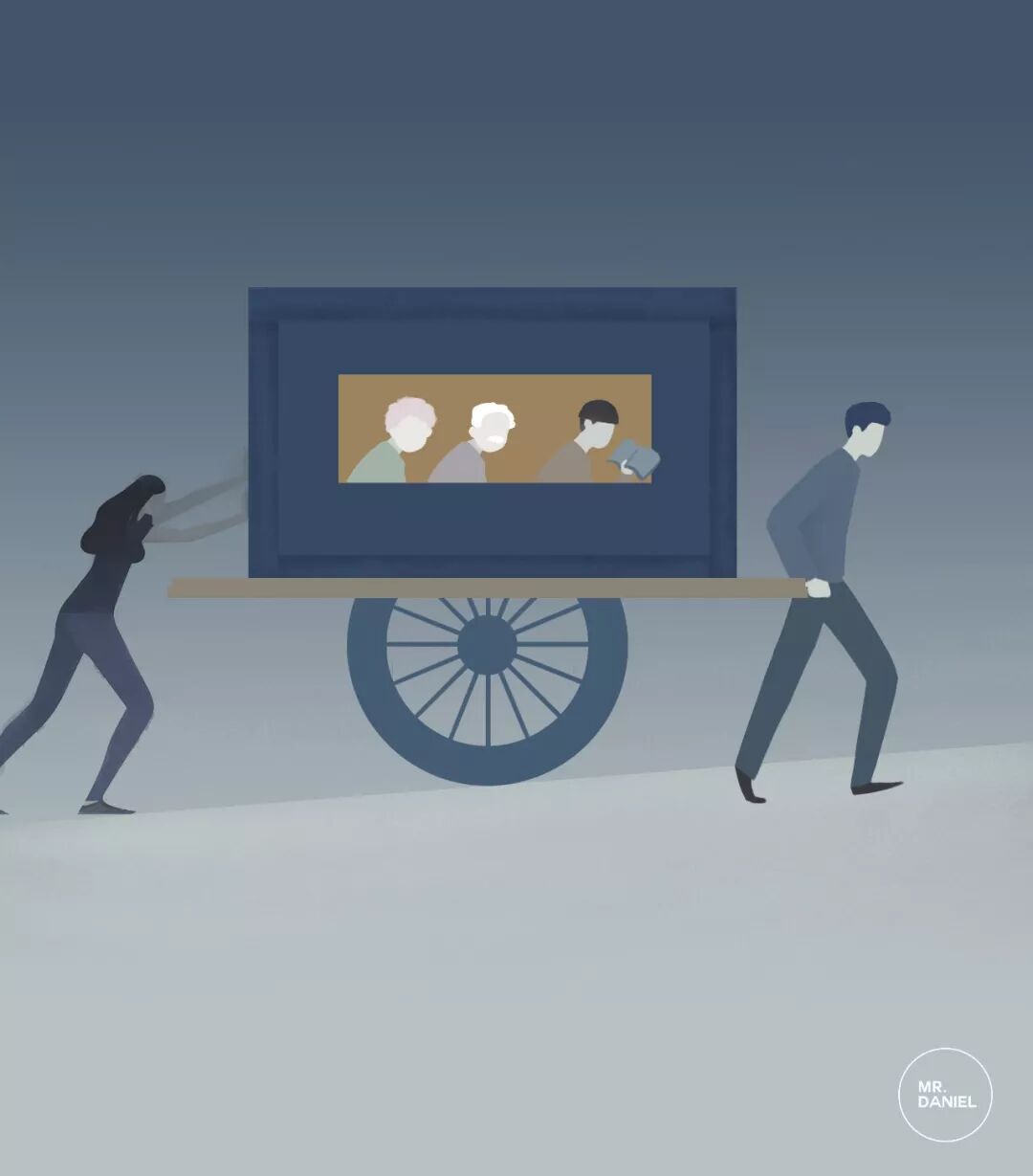 六张漫画，道破人性，震撼人心!