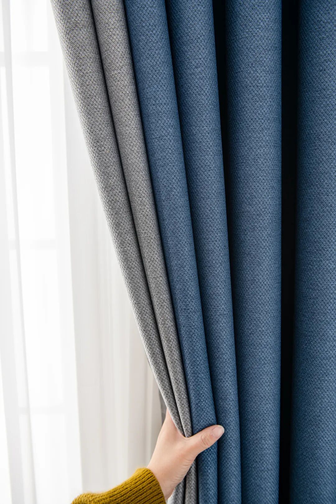 皇家罗兰墙布全遮光加厚窗帘瑞贝尼