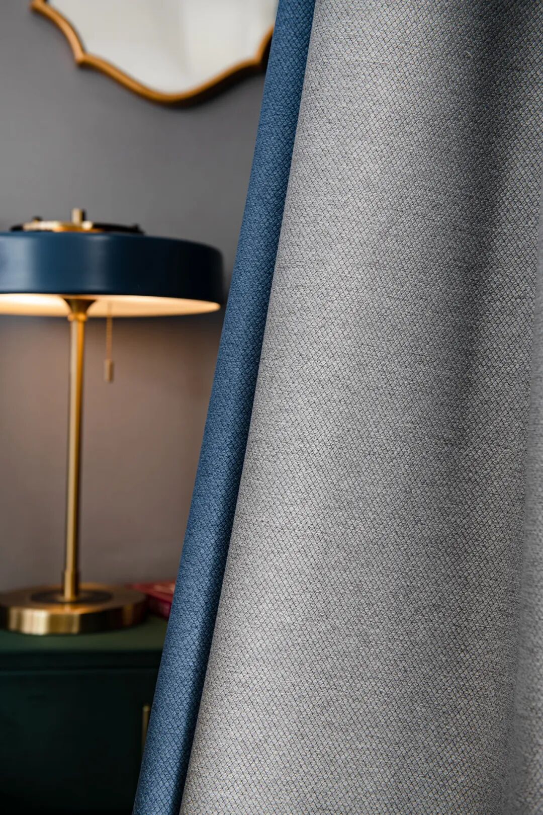 皇家罗兰墙布全遮光加厚窗帘瑞贝尼