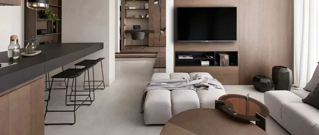 一室户小公寓，这样设计 1㎡ 都不浪费还显高级