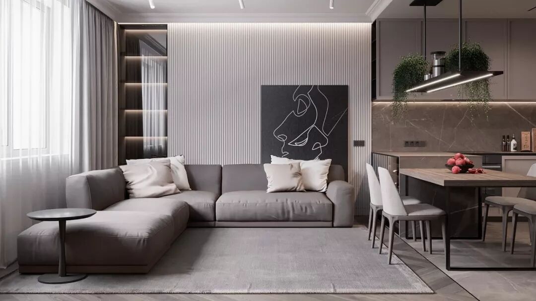 130 ㎡ 的四口之家，感受去繁化简之美！