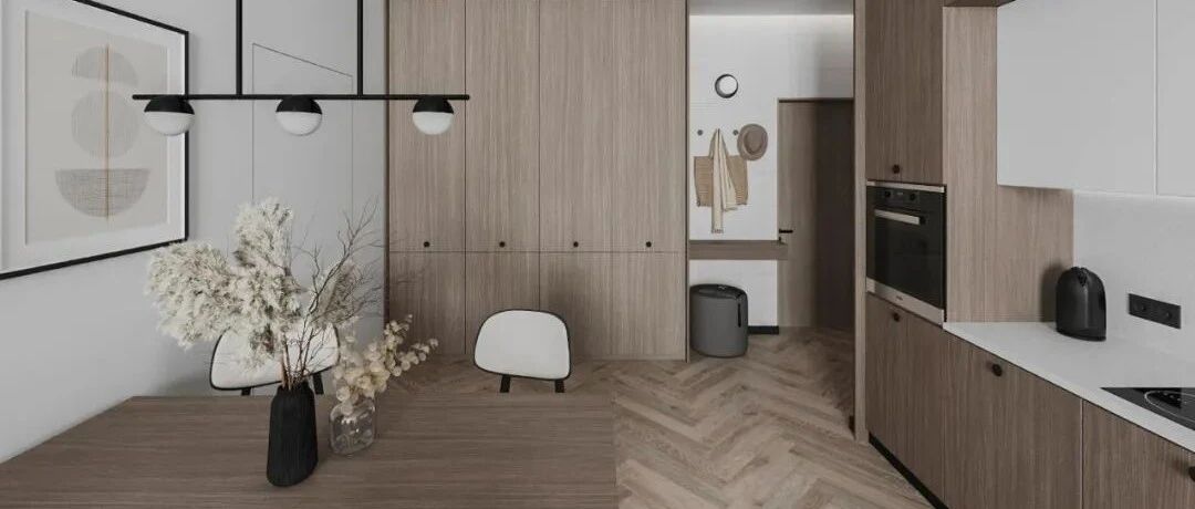 简约风小公寓，卧室隔断这样装立马多间小书房！