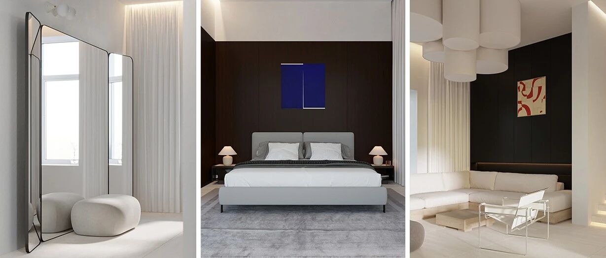 182㎡ 极简设计，美的如此纯粹!