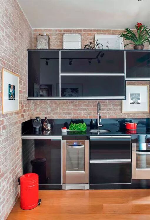 现在的厨房, 都流行这样铺瓷砖！