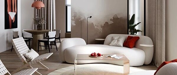 78㎡时尚美家，起居室设计高级又有格调！