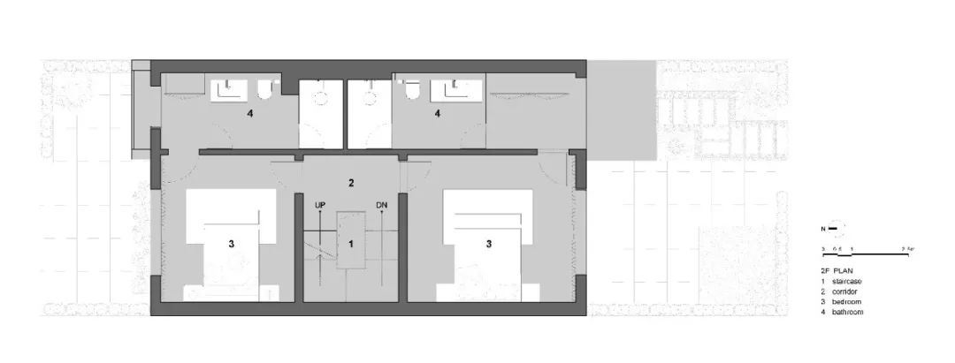 極簡白的家, 一面黑色木「牆」分出3個功能區 家居 第25張