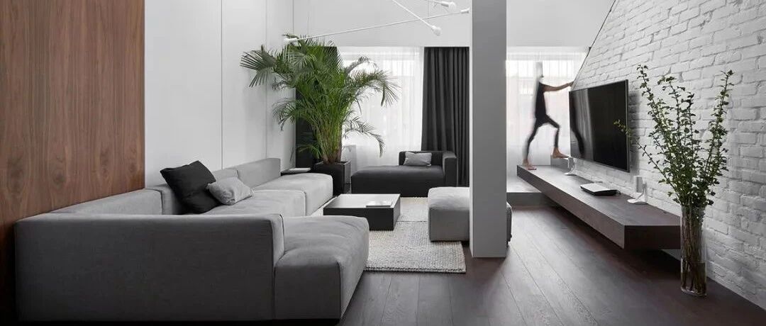 130㎡ 的简约阁楼，白砖墙也可以很高级