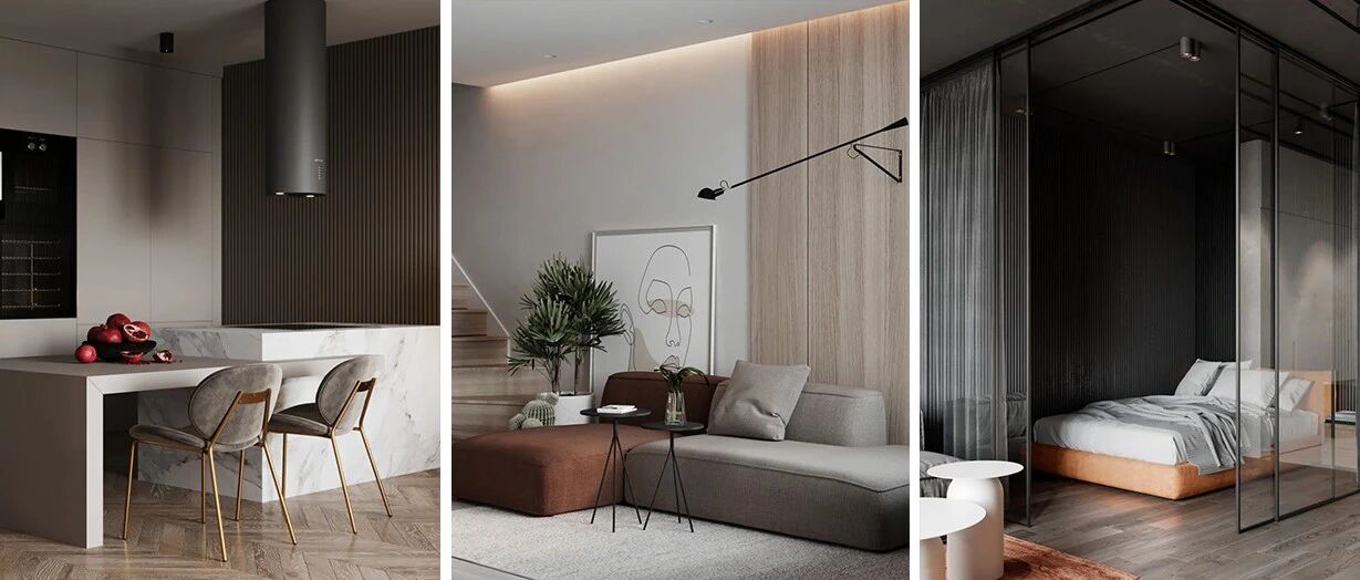 小户型的 4 种标配设计，让家里每 1㎡ 都不浪费！