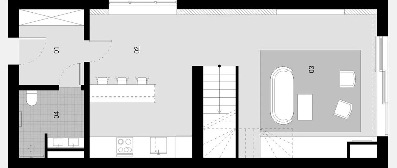 简约范儿的顶层复式，135㎡这样设计太高级了!