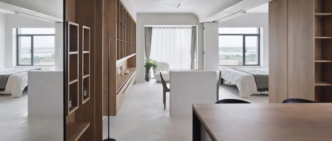 40㎡ 一居室，开放式客餐厅＋独立卫浴，设计太巧妙了！