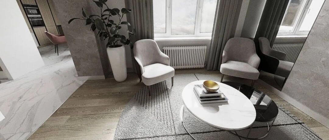 50㎡ 一居室，也能拥有衣帽间！