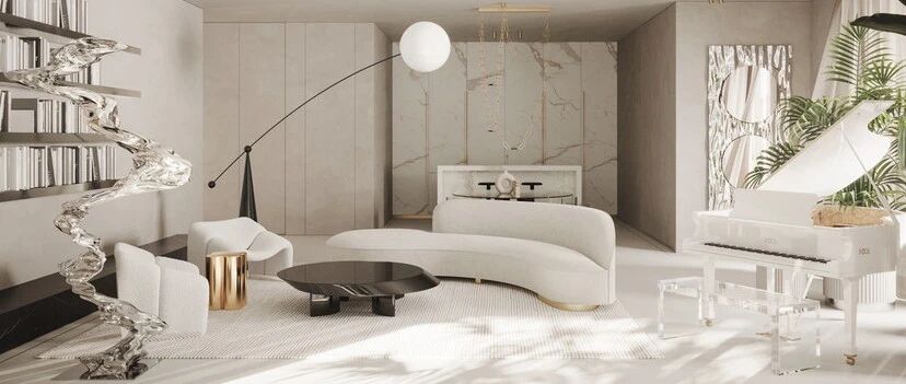 4个简约住宅设计，这样的材质搭配更有意境