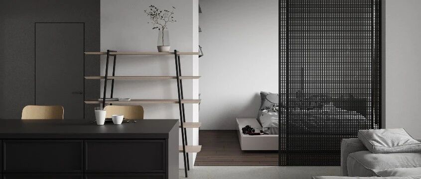 65㎡一室户，房门一开蜗居秒变大开间