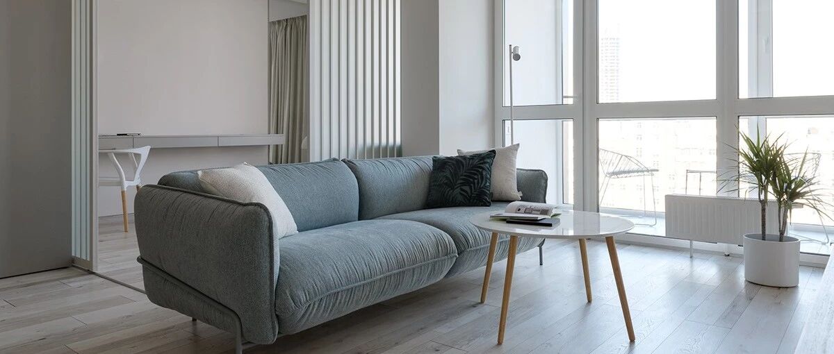 53㎡ 简约风，一室一厅这样设计超省空间