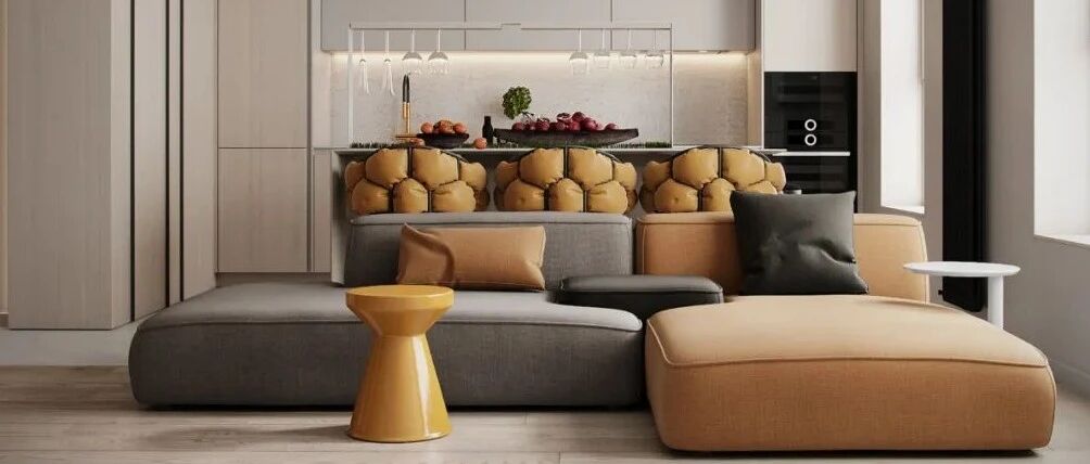 超有格调的两室一厅，这设计怎么看都不会腻！