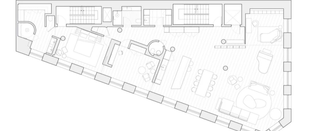 旧阁楼改成二居室，合理格局布置让空间都更实用！