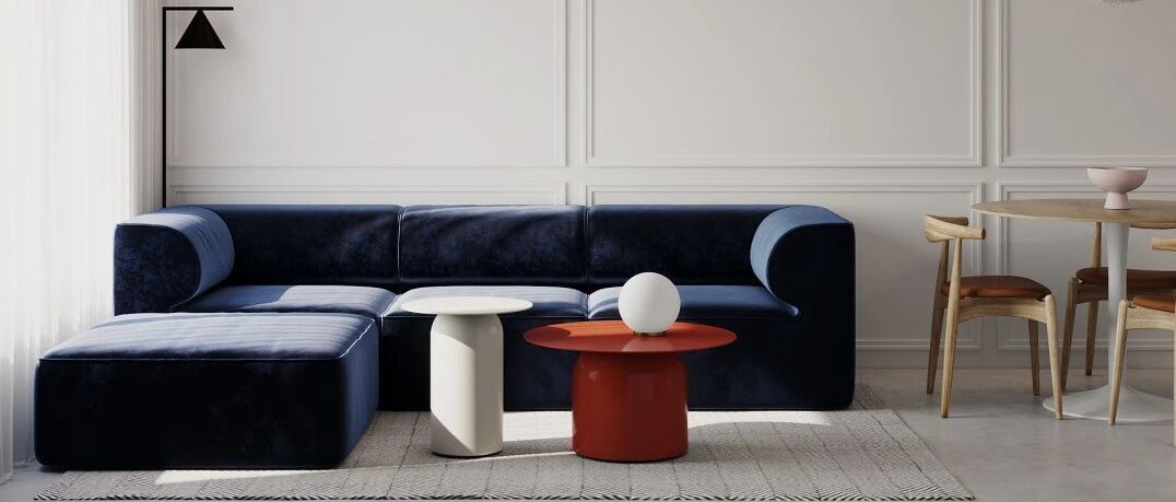 轻古典一居室，护墙板这么用线条太美了