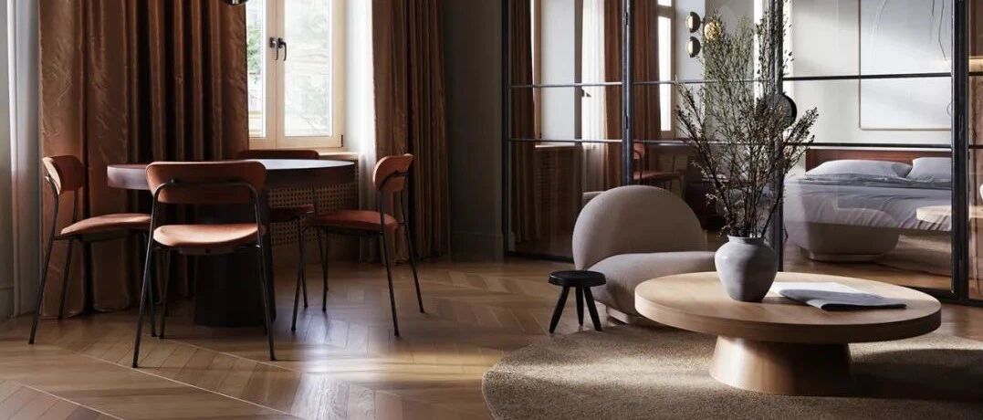 卧室拆掉隔墙装玻璃，48㎡ 全屋通透又敞亮