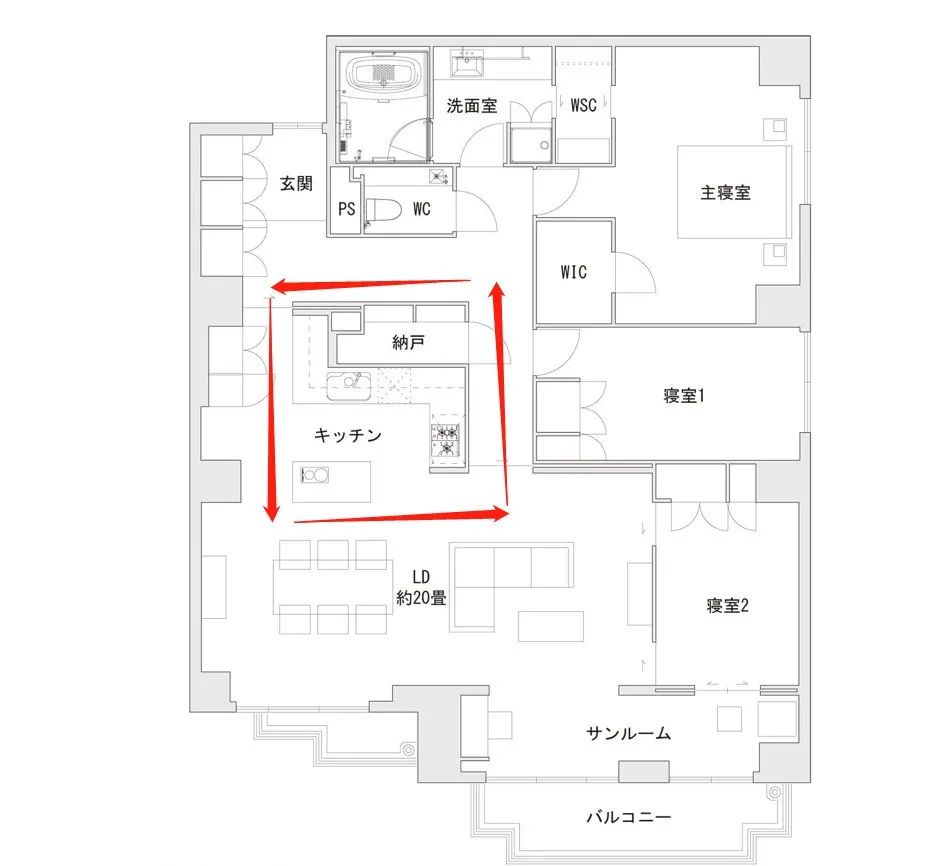 動線這樣改, 玄關多出個衣帽間, 家裡越住越大 家居 第37張