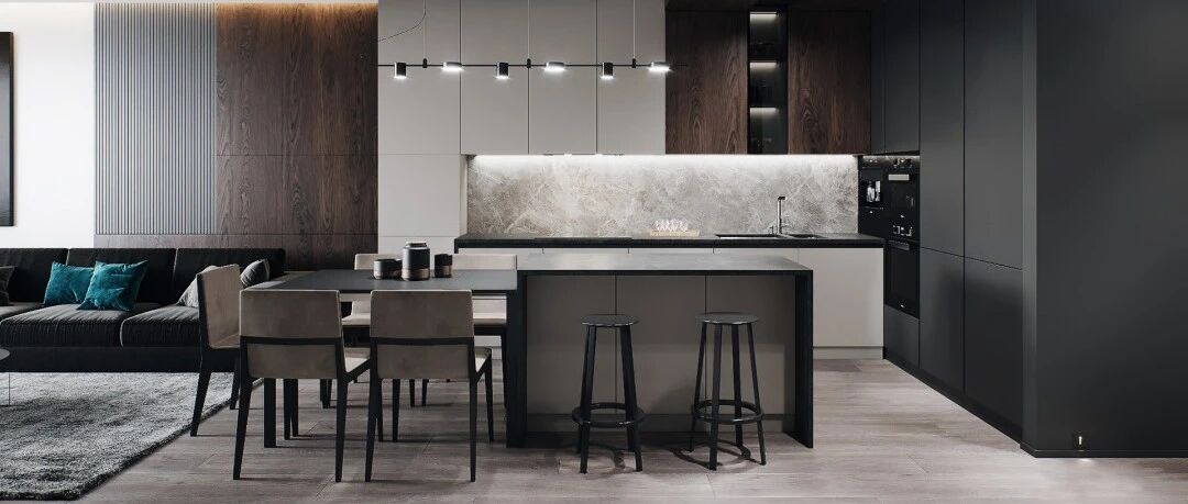 110㎡ 两室一厅，灯光这样设计更优雅！