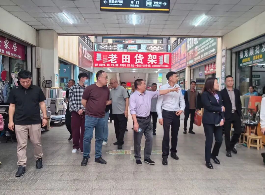 广饶金田市场组织商户赴河北石家庄、正定、沧州考察对接