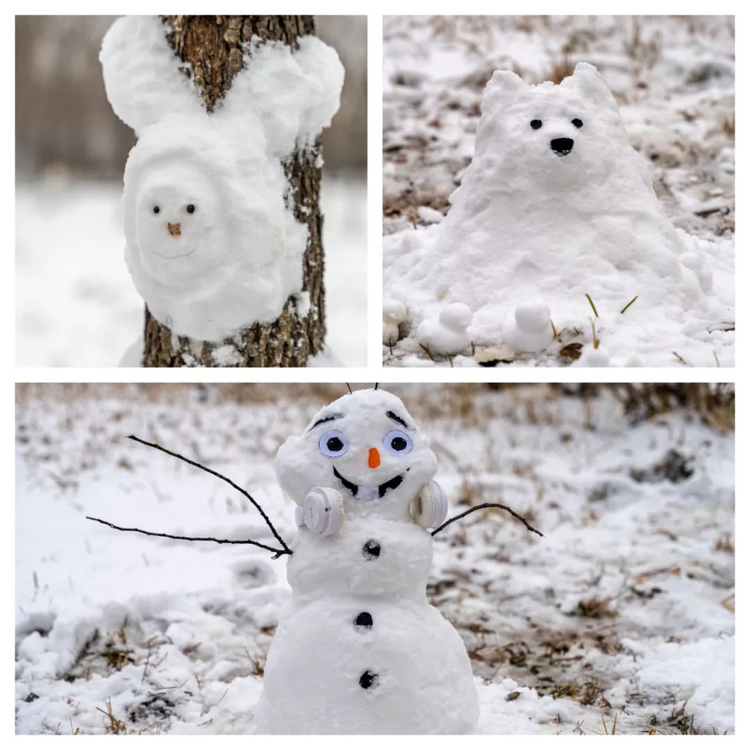 雪人造型图片图片