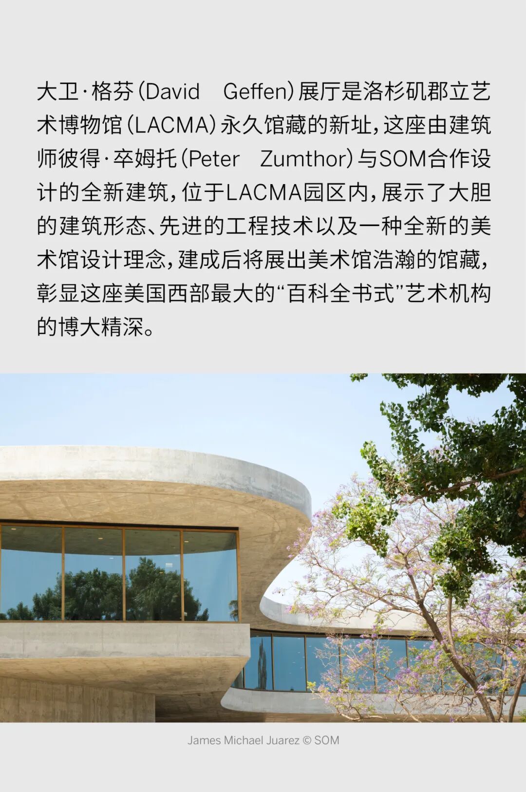 打造洛杉矶艺术新地标 | 洛杉矶郡立艺术博物馆（LACMA）&mdash;&mdash;大卫&middot;格芬(David Geffen)展厅
