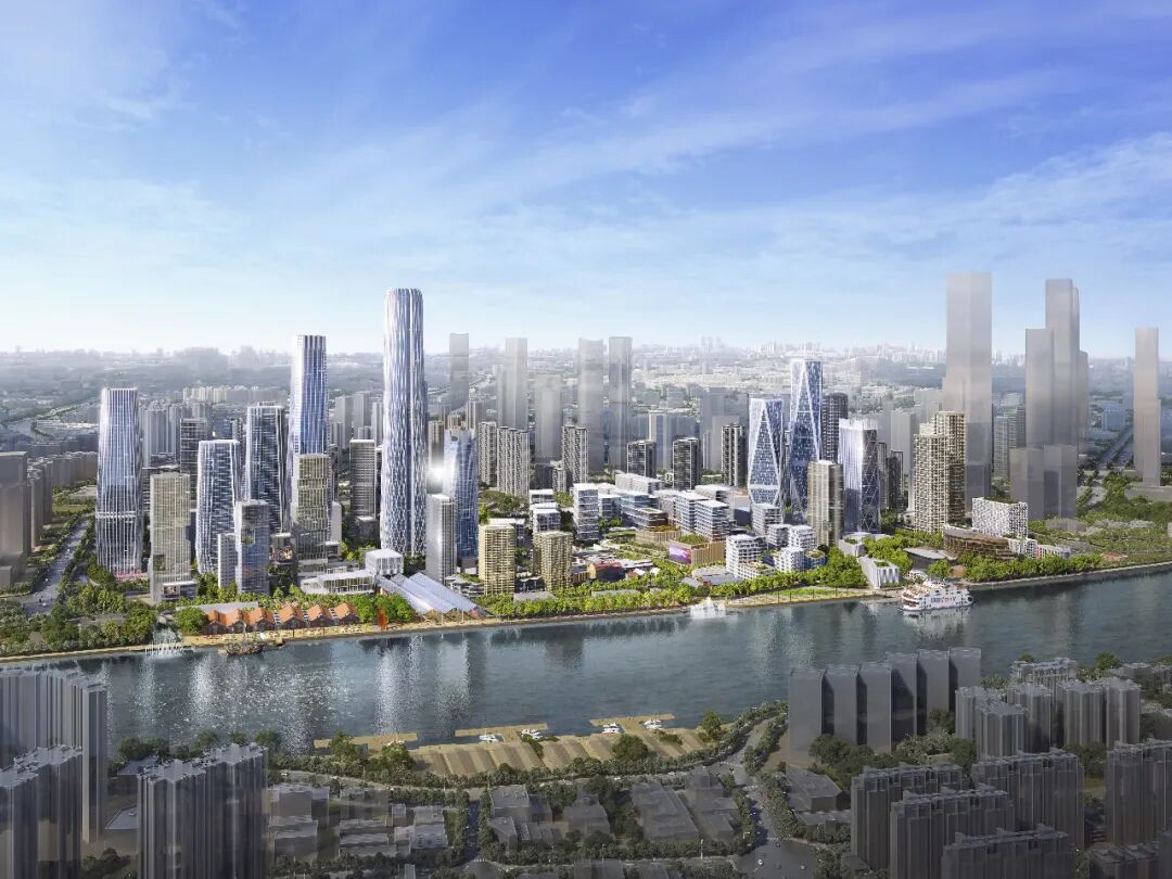 花城&ldquo;新客厅&rdquo;：广州白鹅潭聚龙湾区城市设计