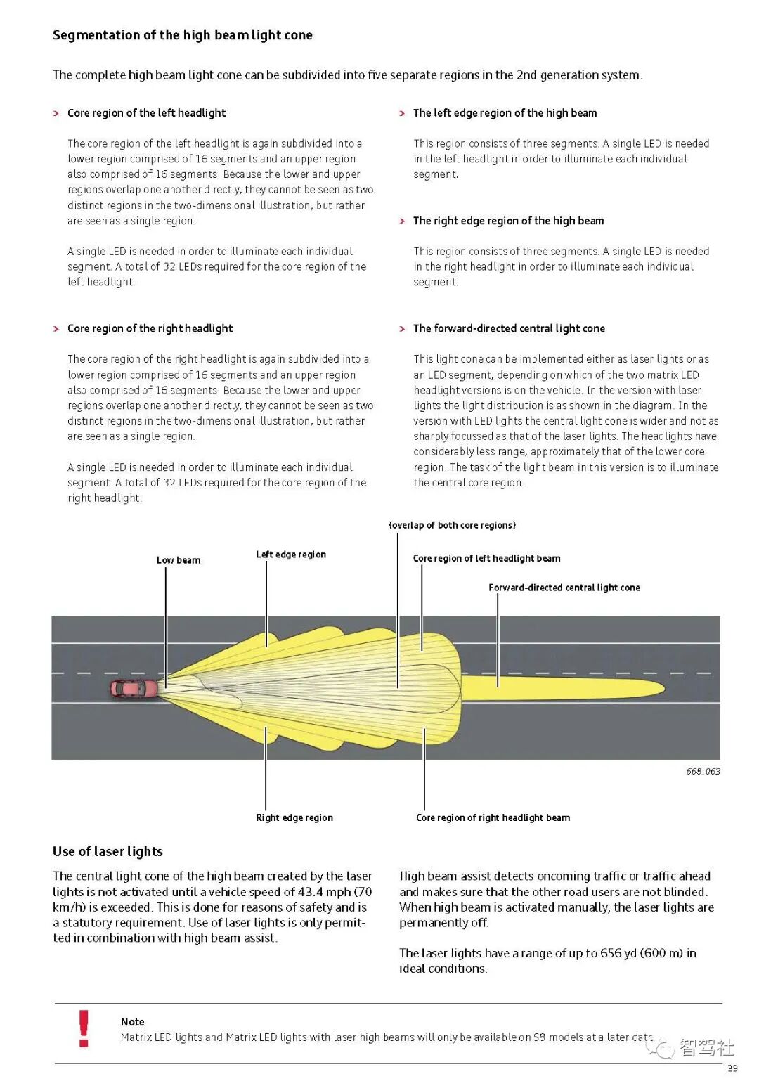 奥迪A8驾驶辅助系统的图42