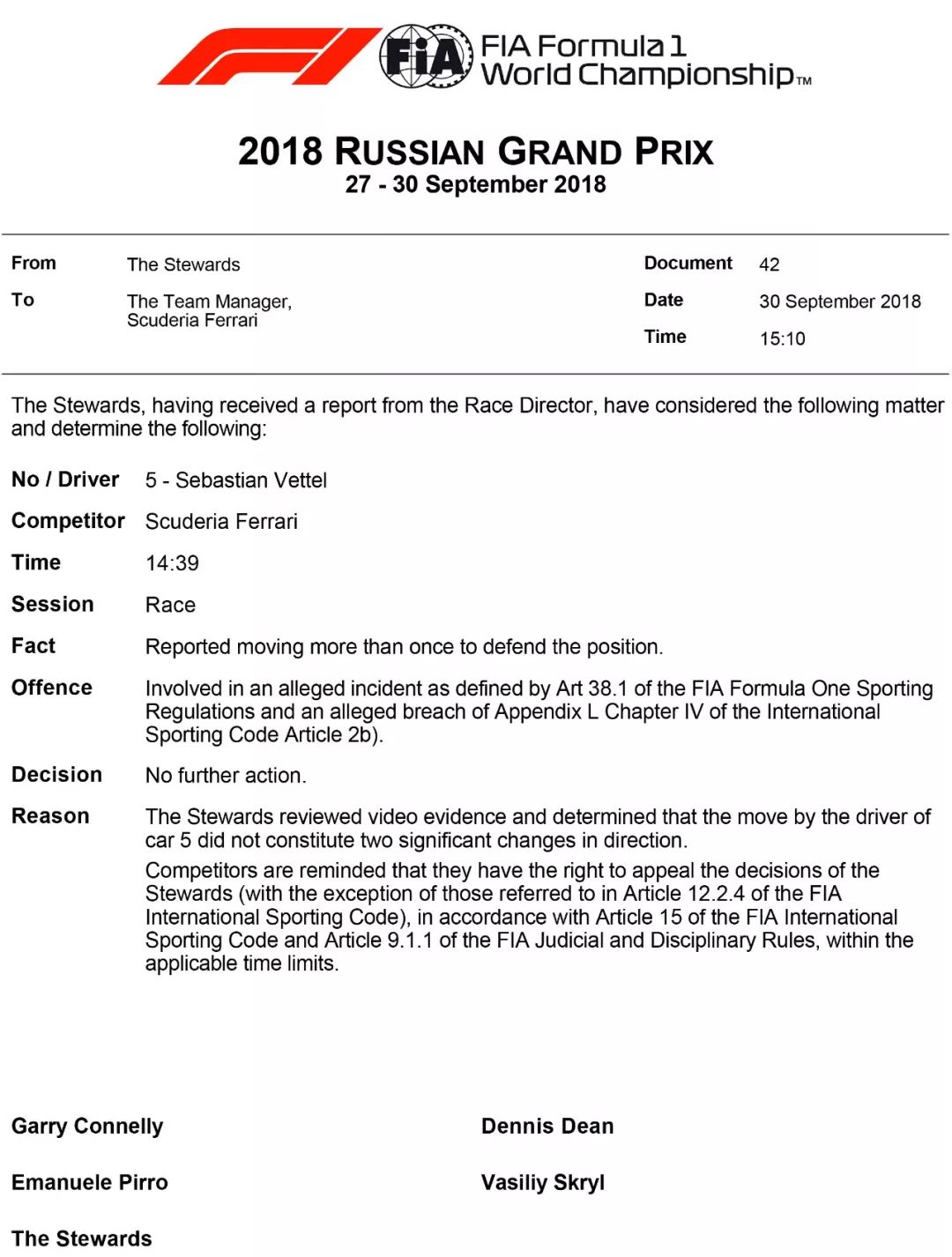 2018 F1俄罗斯站赛后数据分析(图5)