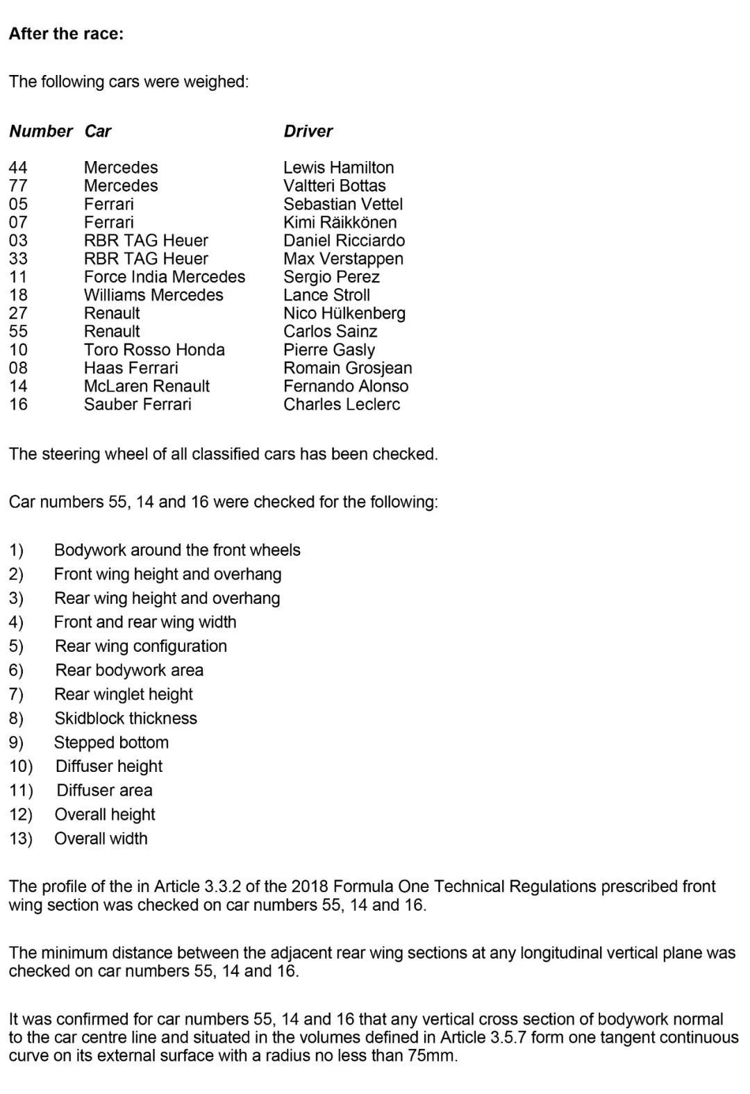 2018 F1新加坡站赛后数据分析(图11)
