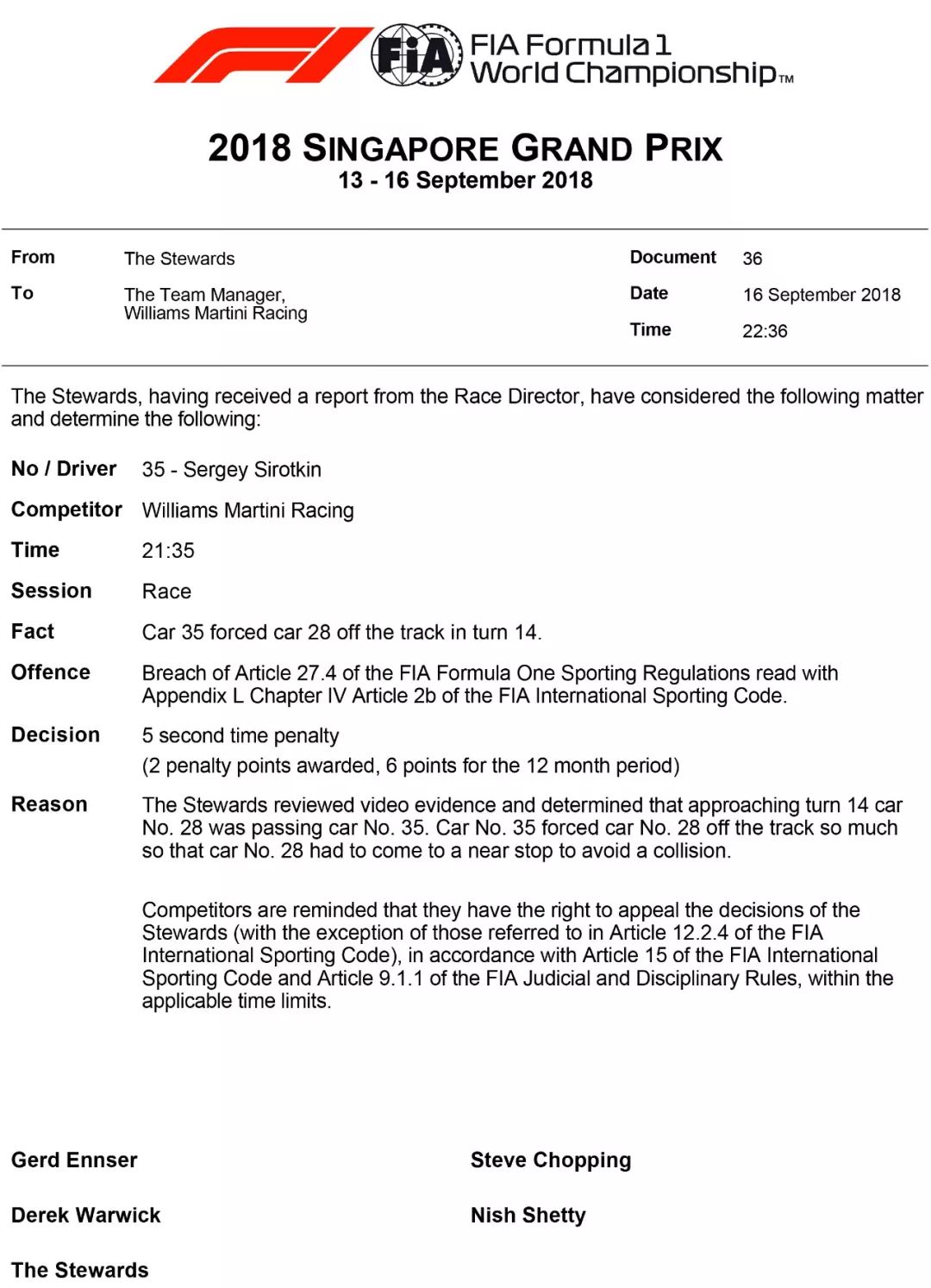2018 F1新加坡站赛后数据分析(图9)