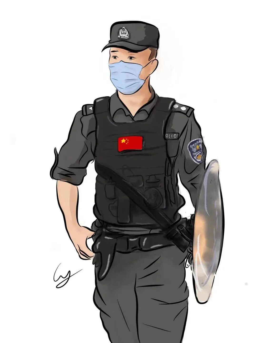 出警啦!漫画里的蜀黍,他们在干嘛呢?_陇川县融媒体中心