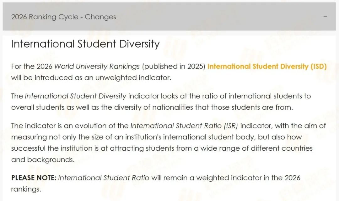 2026QS世界大學排名增加新指標