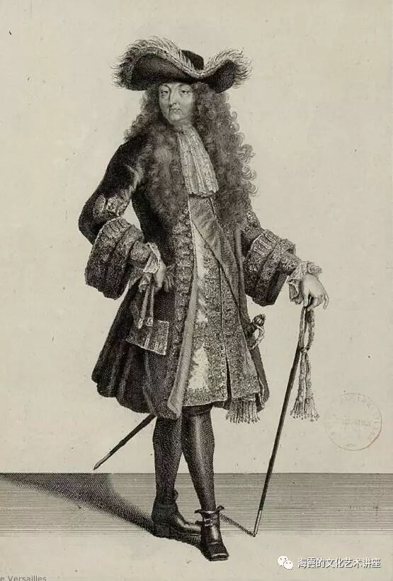 路易十四像 17世纪版画 henri bonnart