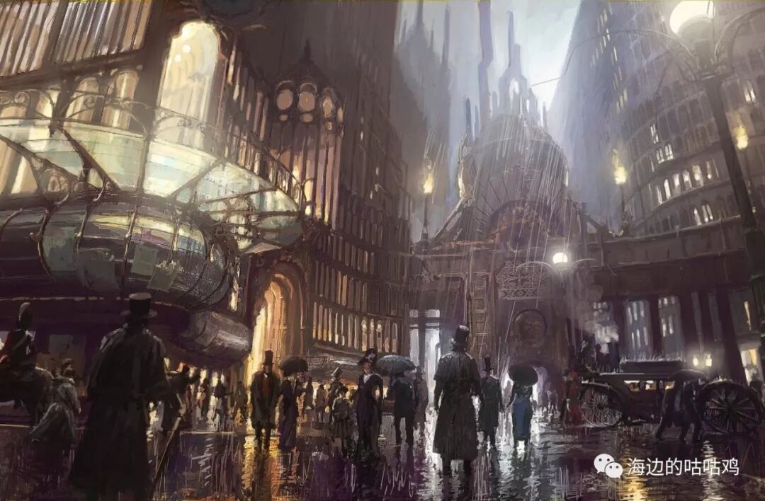 蒸汽朋克下的钢铁都市