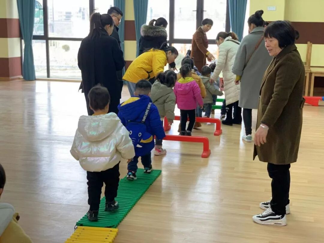 亲子早教快乐成长海宁伟才幼儿园亲子活动