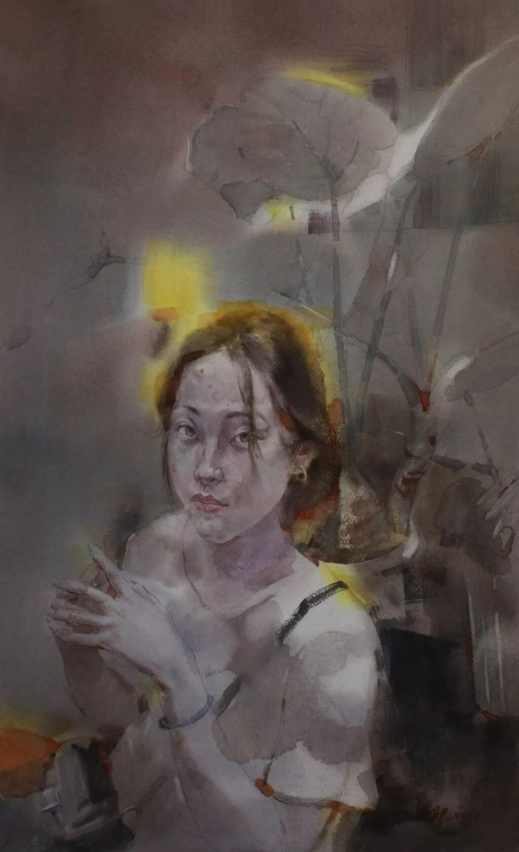 ギルバート・ミショーの油彩画