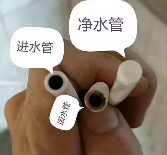 净水器上的三条管揭露了水的危害！