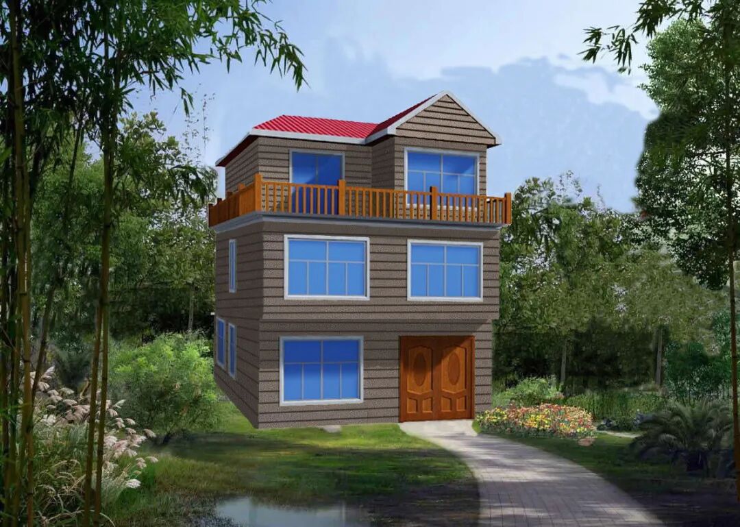 这些个轻钢别墅户型秒杀大型房产公司的别墅！价格还非常亲民